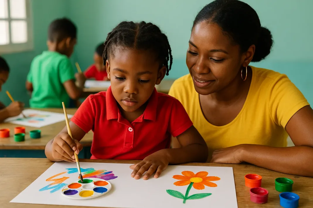 Trinidad and Tobago: When paintbrushes talk: How art can unlock literacy