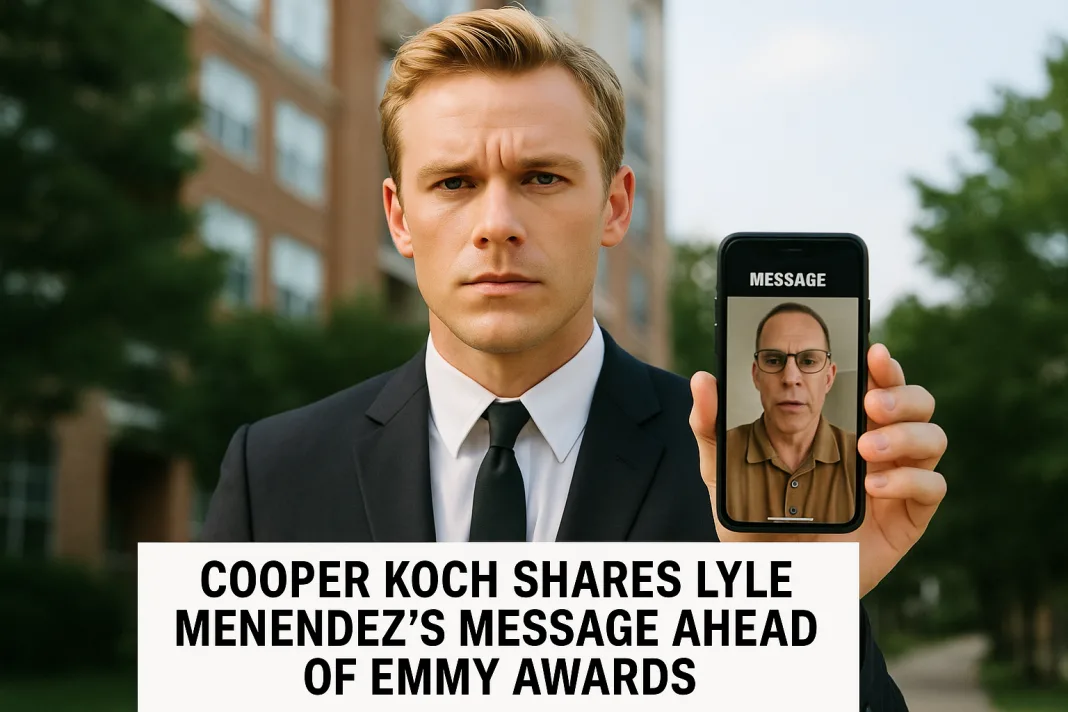 United States: Cooper Koch Shares Lyle Menendez’s Message Ahead of Emmy Awards
