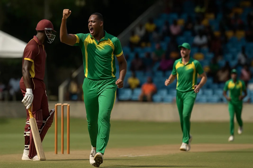Antigua and Barbuda: Caribbean Premier League 2025: Jayden Seales four-for clinches Antigua and Barbuda Falcons’ play-off spot – BBC