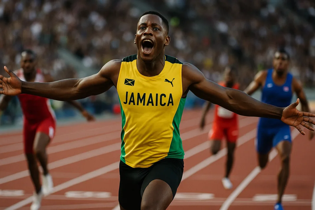 Jamaica: Oblique Seville Dominates 100m Final, Secures Gold for Jamaica