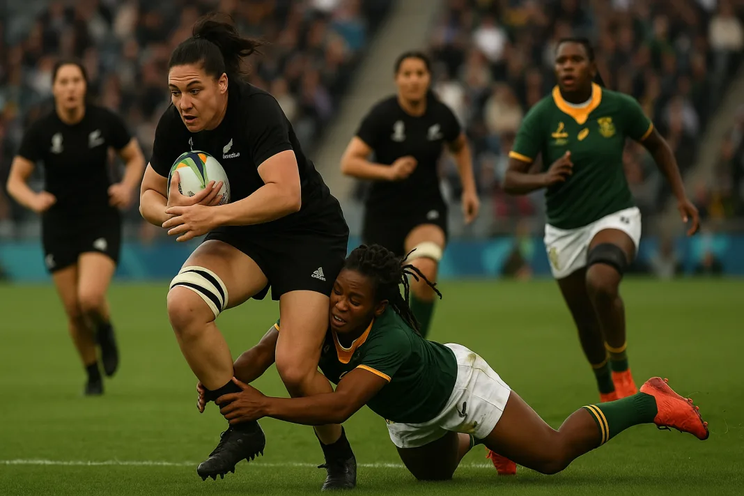 New Zealand: New Zealand Defeats South Africa 46-17 in Women’s Rugby World Cup Quarter