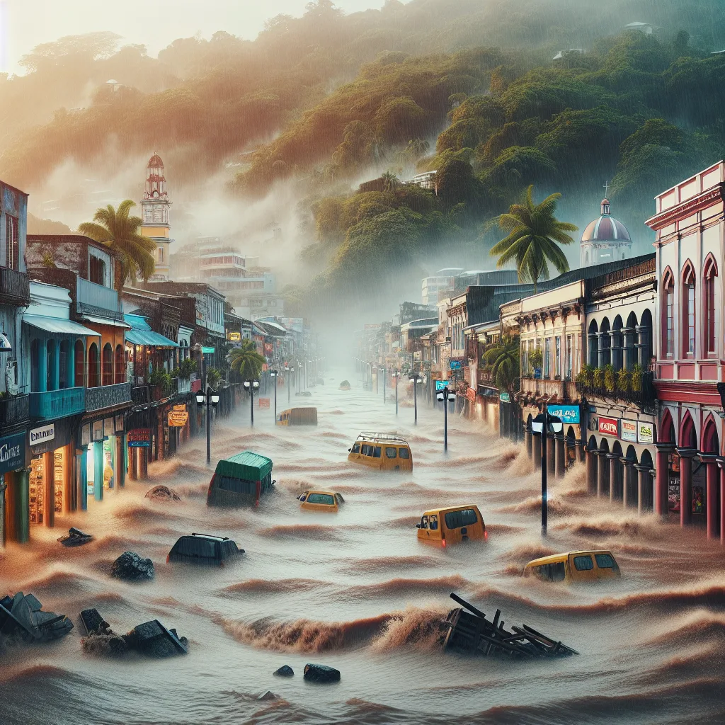 Port of Spain Hit by Widespread Flooding