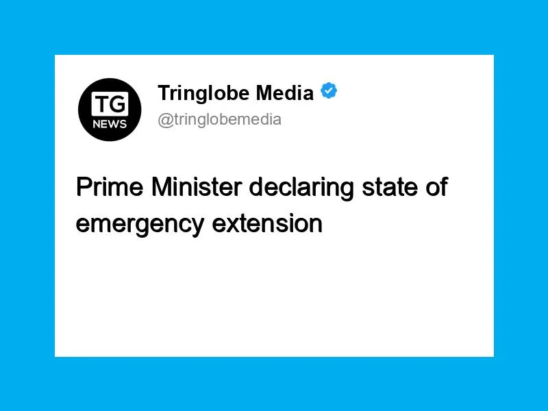 Government to Extend State of Emergency