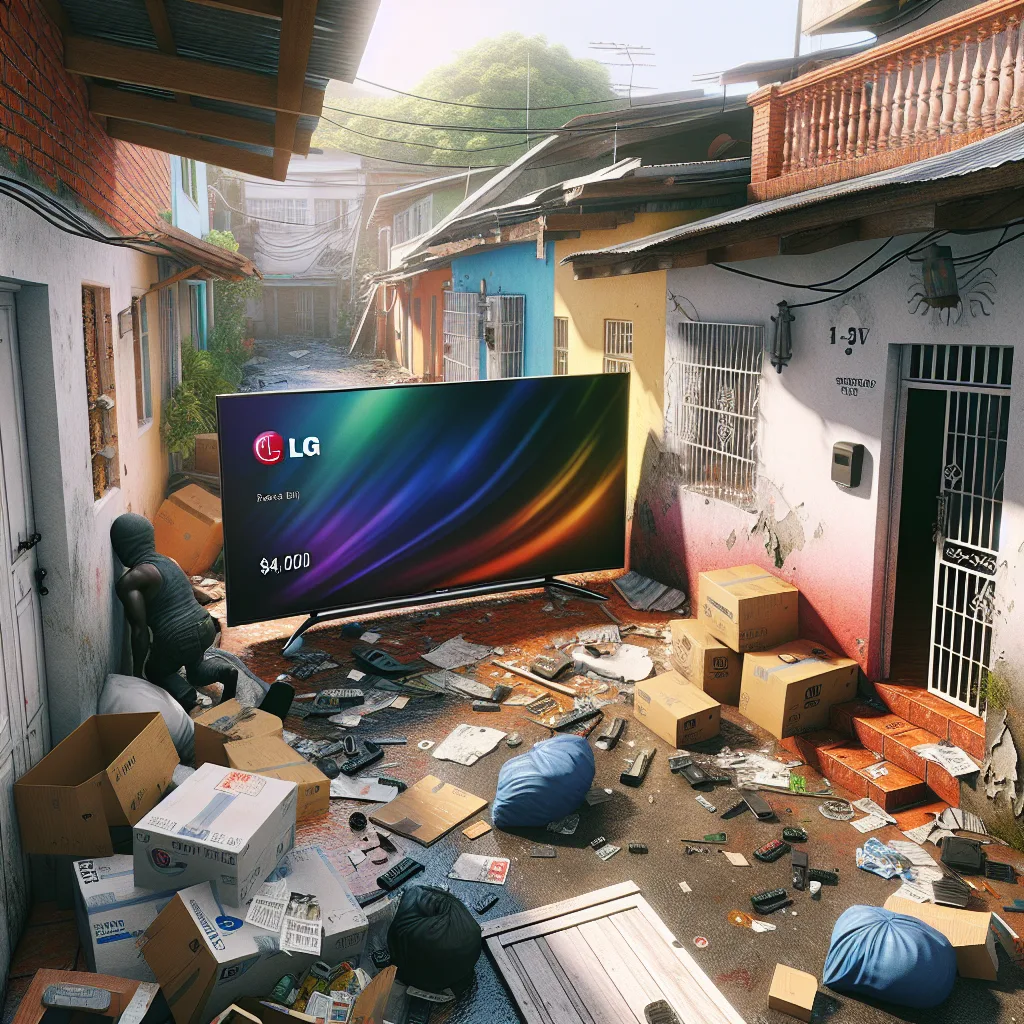 Expensive TV Stolen in Carenage Home Burglary