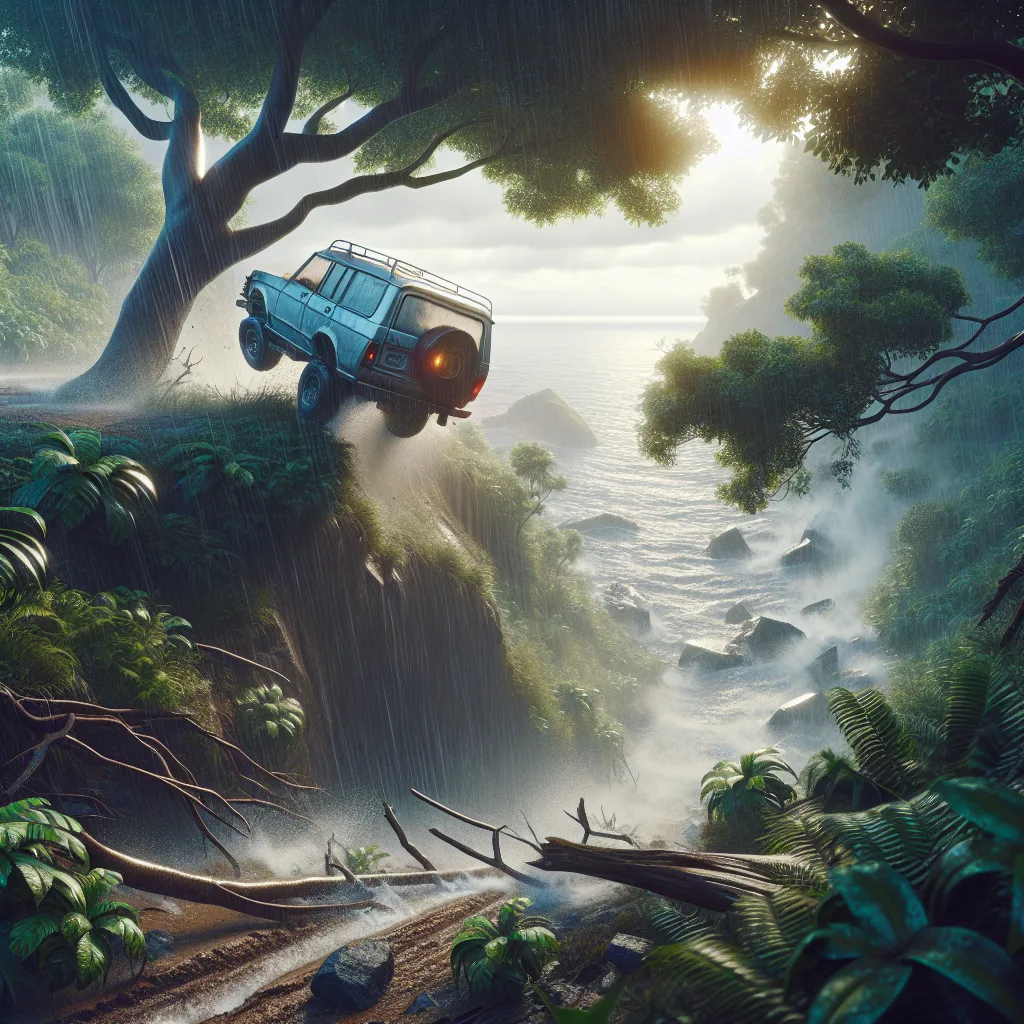 Woman Dies as Tree Hits Moving Vehicle, Driver Survives