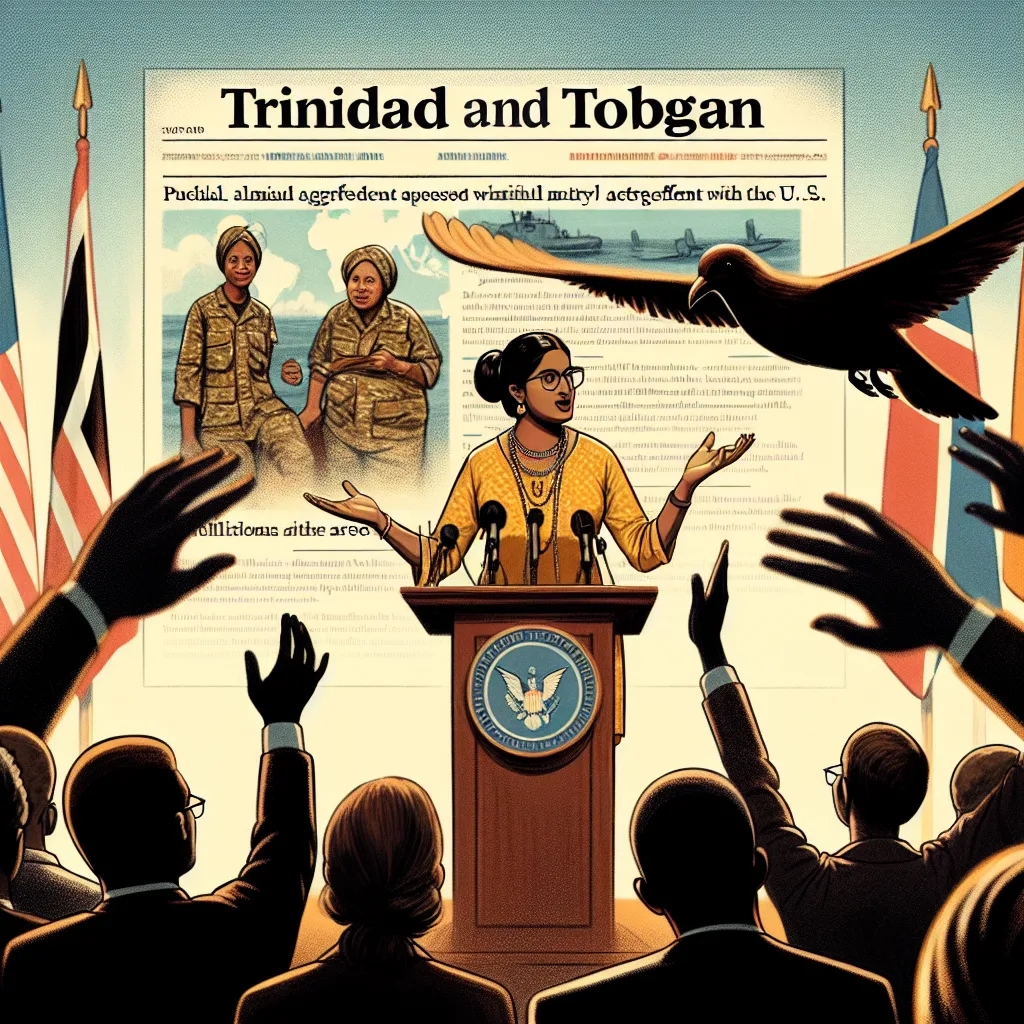 Kamla Rebuffs Rowley’s Claims on US-T&T Military Cooperation