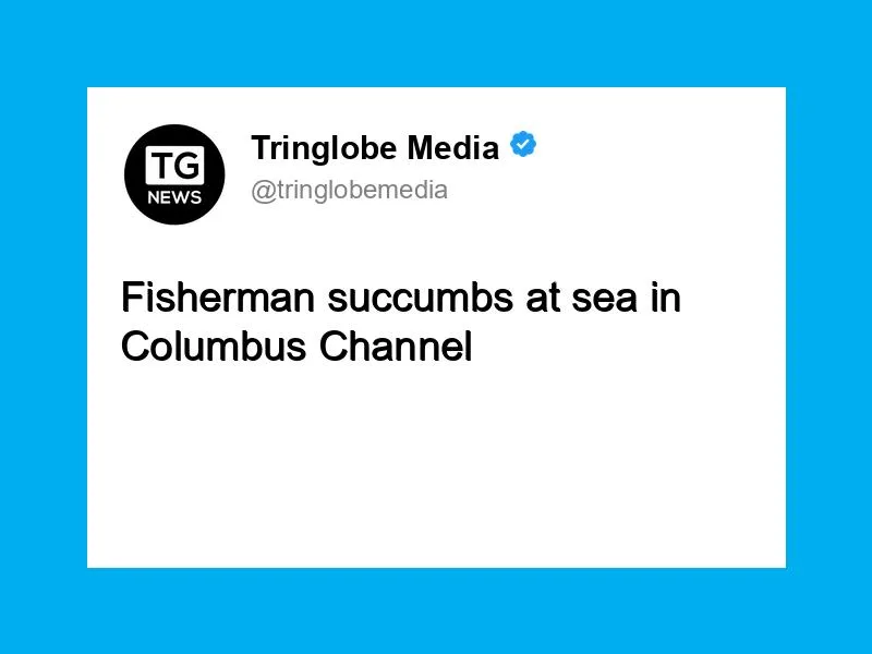 Fisherman Dies After Falling Ill at Sea in Columbus Channel