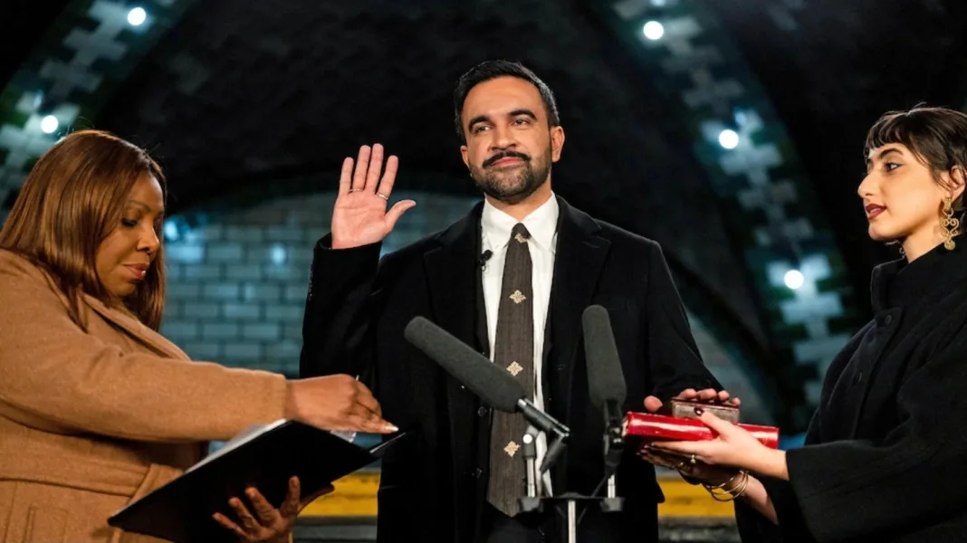 Zohran Mamdani Takes Reins as NYC Mayor