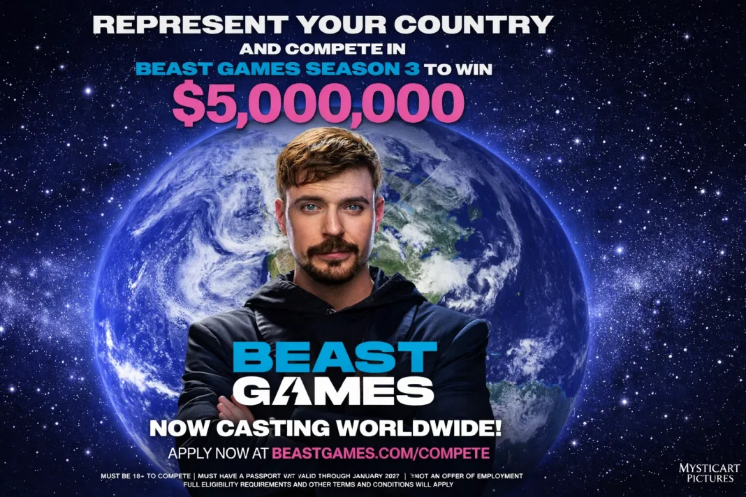 Trinidadians Eligible for $5M Beast Games Competition