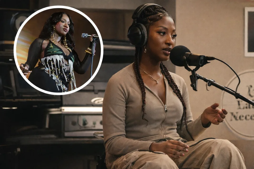 Tems opens up about wearing baggy clothes and focusing on