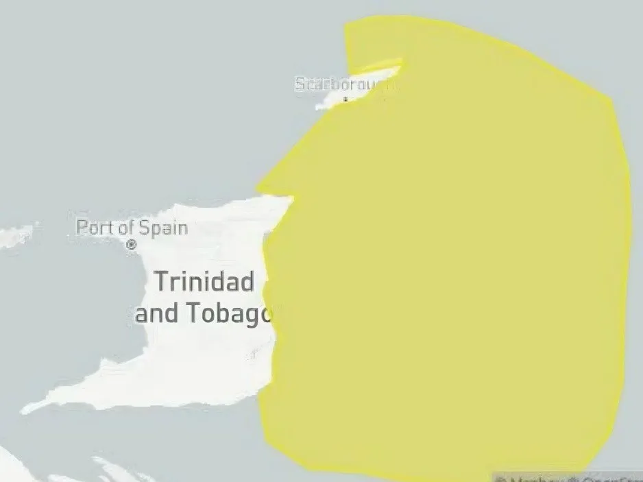 Hazardous Sea Alert Issued for Trinidad and Tobago