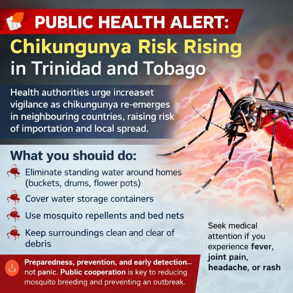 Chikungunya Threat Grows in Trinidad and Tobago