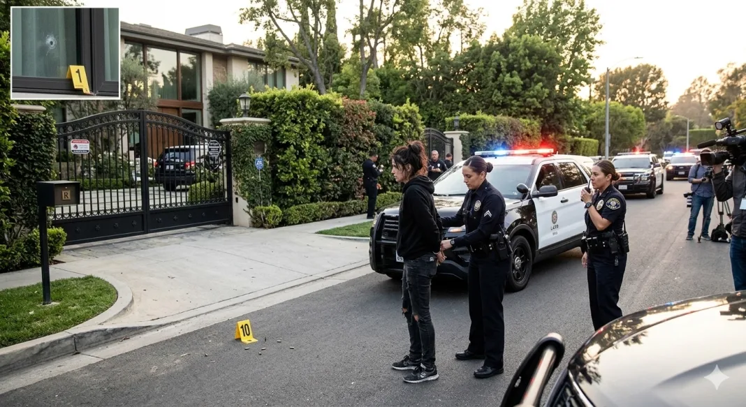 Woman Arrested for Firing at Rihanna’s Home