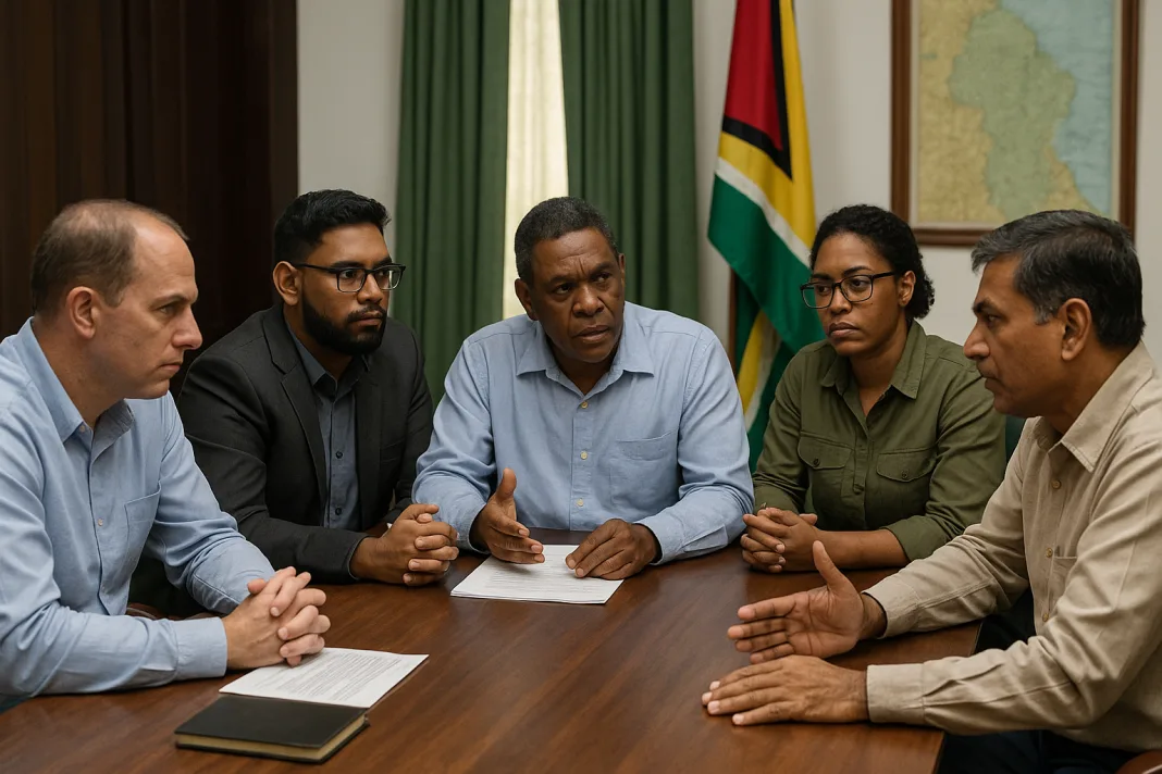 Guyana: Discussion on Blocking Threats to National Interests in Guyana