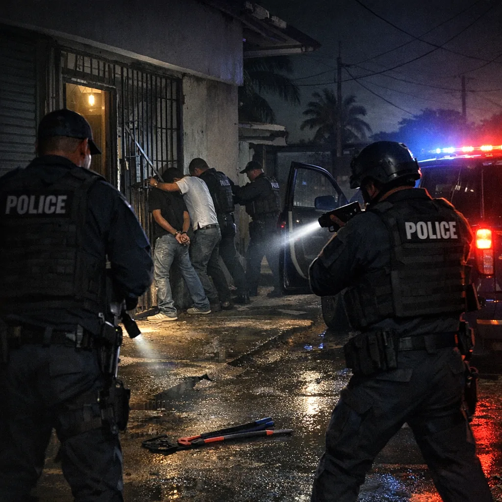 Midnight Police Interception Thwarts Suspected Break-In