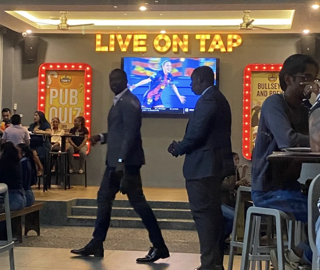 Chief Secretary Augustine Makes Surprise Brentwood Appearance