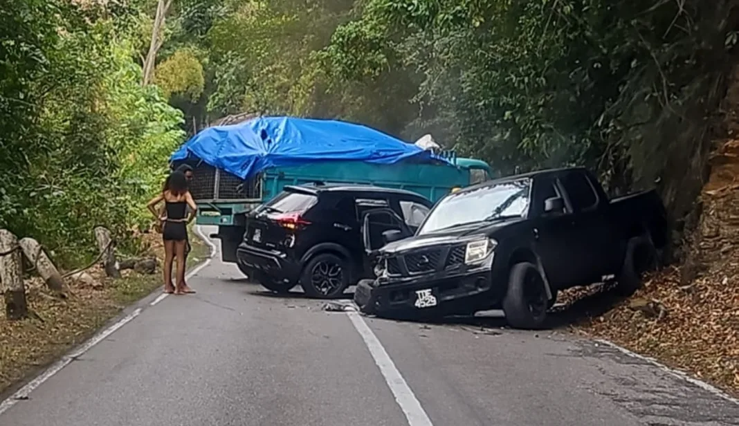 Accident Reported on North Coast Road