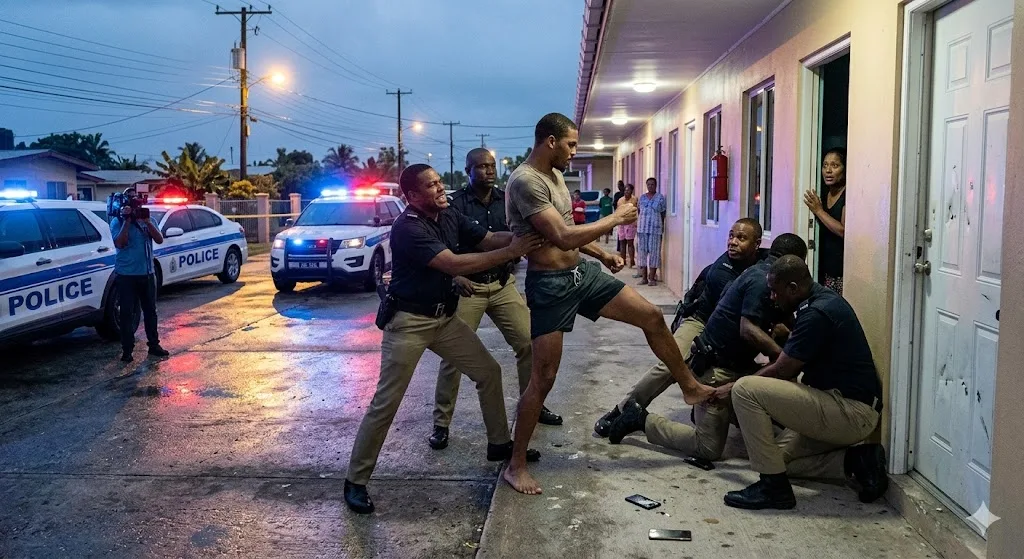 Man Arrested After Violent Altercation with Police in Mayaro Leaves Two Officers Injured