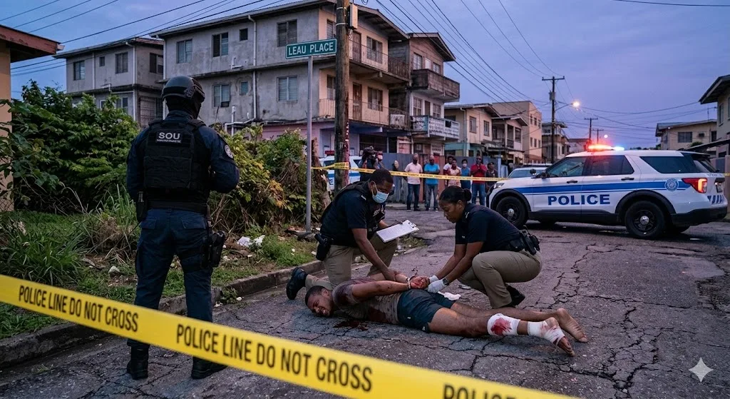 Man Shot and Arrested After High-Tension Foot Chase in Trinidad