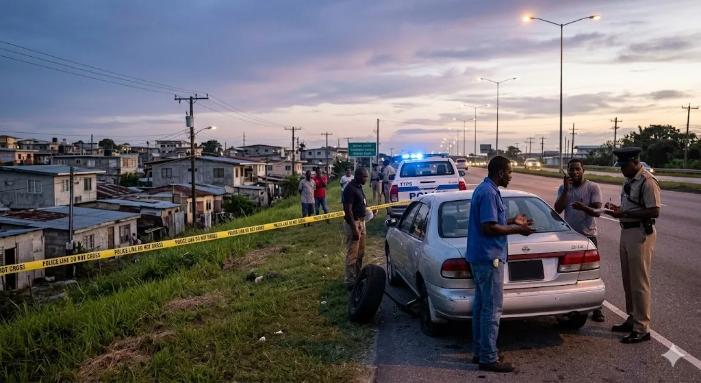 Routine Tyre Change Turns Traumatic as Two Men Robbed on Beetham Highway
