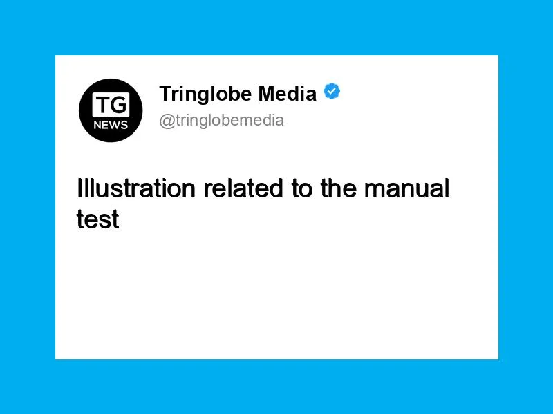 Manual test headline