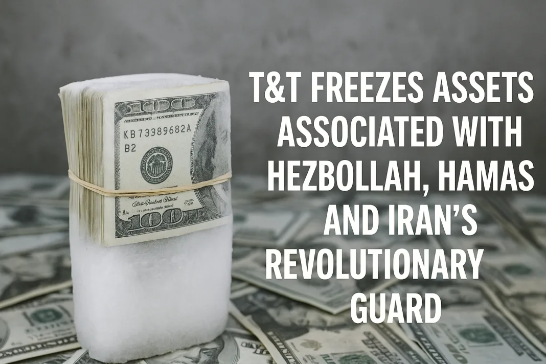 T&T Freezes Assets Linked to Hezbollah, Hamas and Iran’s Revolutionary Guard