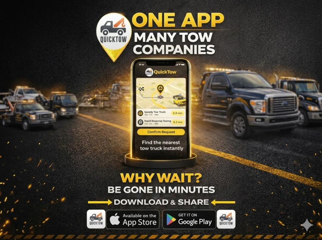 QuickTow launches in Trinidad to transform roadside assistance fast.