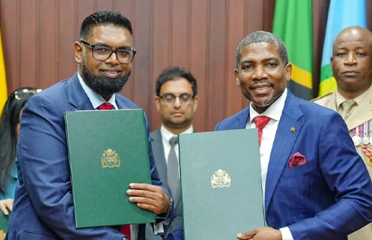 Guyana and St. Kitts and Nevis Sign Strategic Cooperation Agreement