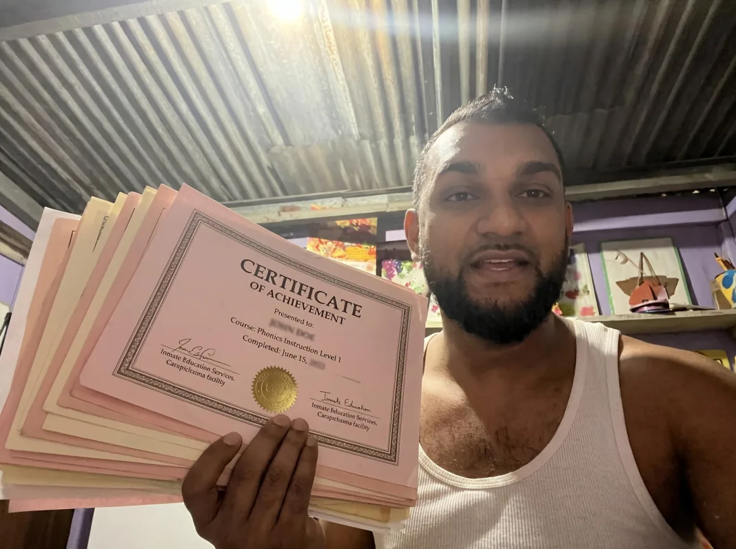 Former Inmate Highlights Educational Achievements Earned Behind Bars