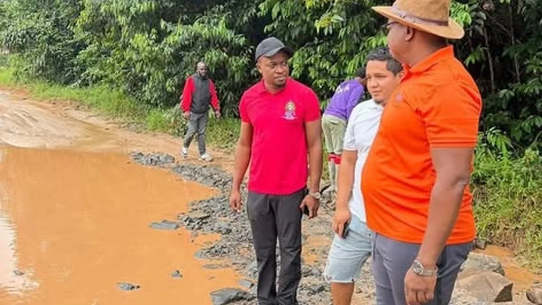 Guyana Officials Inspect Flood Damage After Heavy Rains