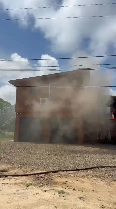 Fire Erupts at House in Malacate, Belize