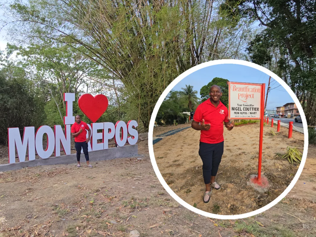 “I Love Mon Repos” Beautification Initiative Launched by Councillor Nigel Coutier