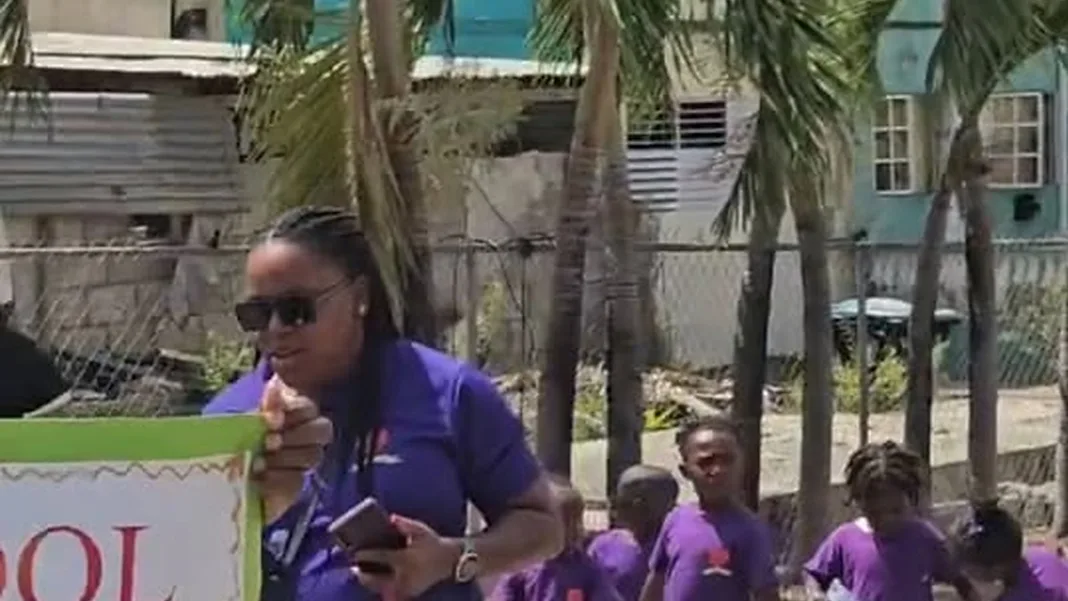 Eden Lodge Nursery School Students March for Peace Amid Rising Crime Concerns