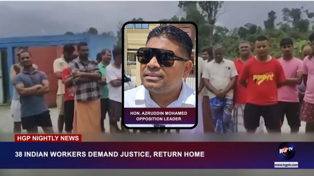 Guyana: 38 Indian Workers Demand Justice and Return Home