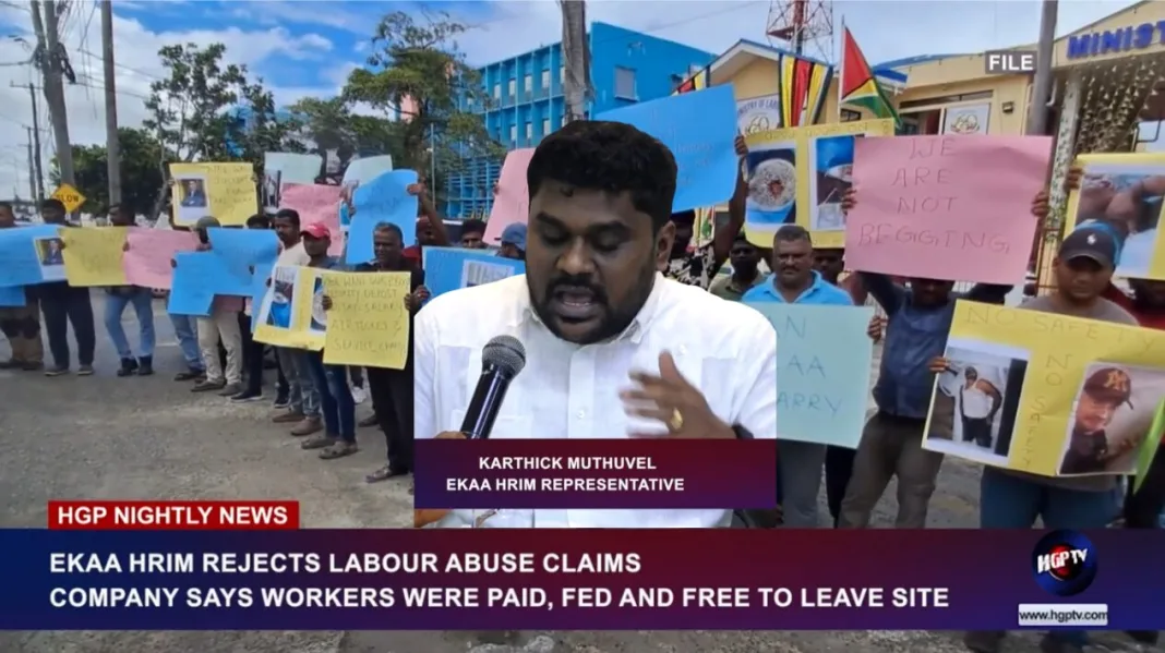 Guyana: Ekaa Hrim Addresses Labor Abuse Allegations