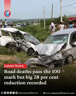 Jamaica: Jamaica Records 105 Road Fatalities as of May 22