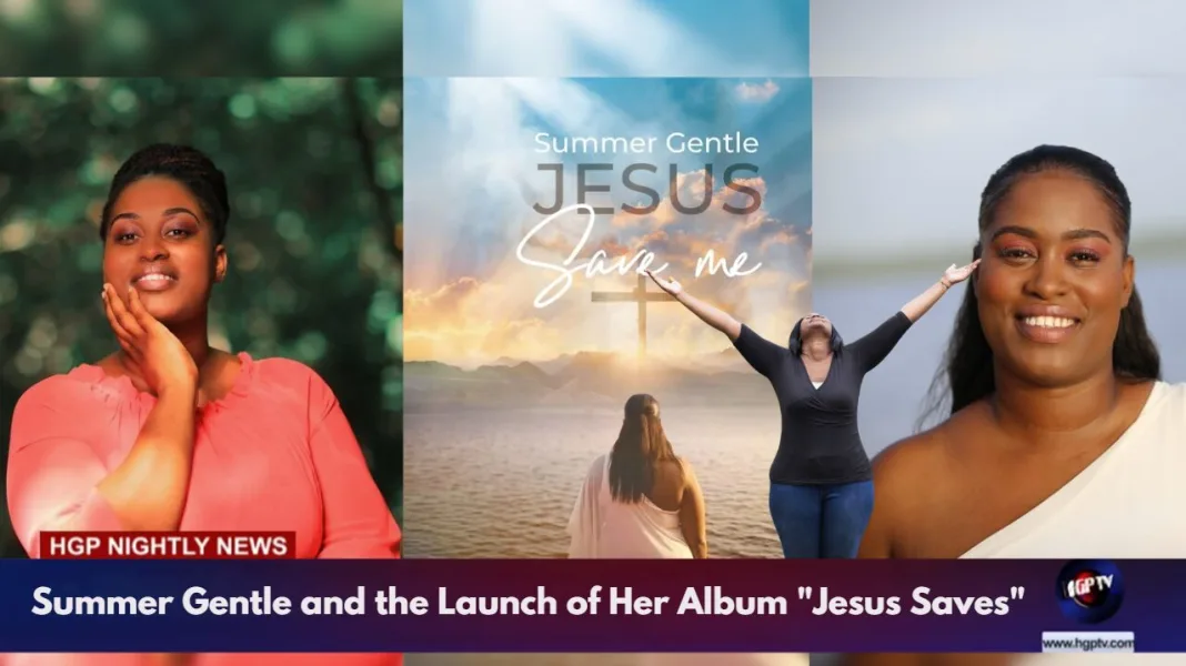 Guyana: Summer Gentle to Launch Debut Album “Jesus Saves”