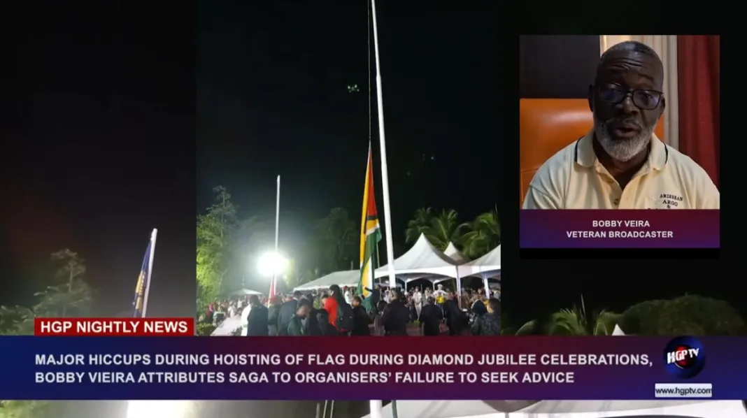 Guyana: Flag Hoisting Issue During Diamond Jubilee Celebrations on Fort Island