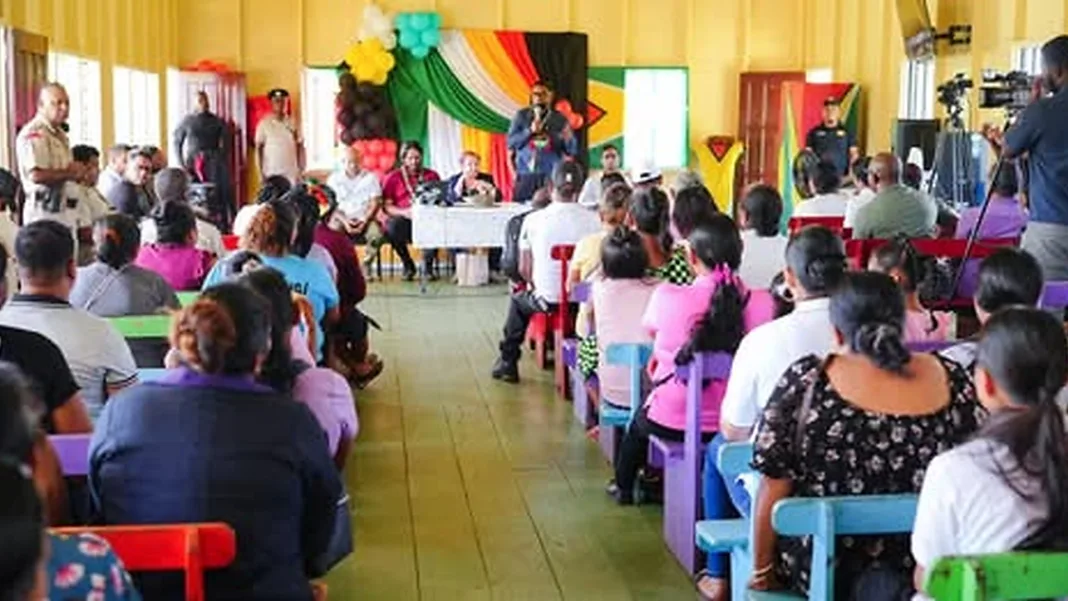 President Ali Launches Government Service Centres in Bartica and Kamarang