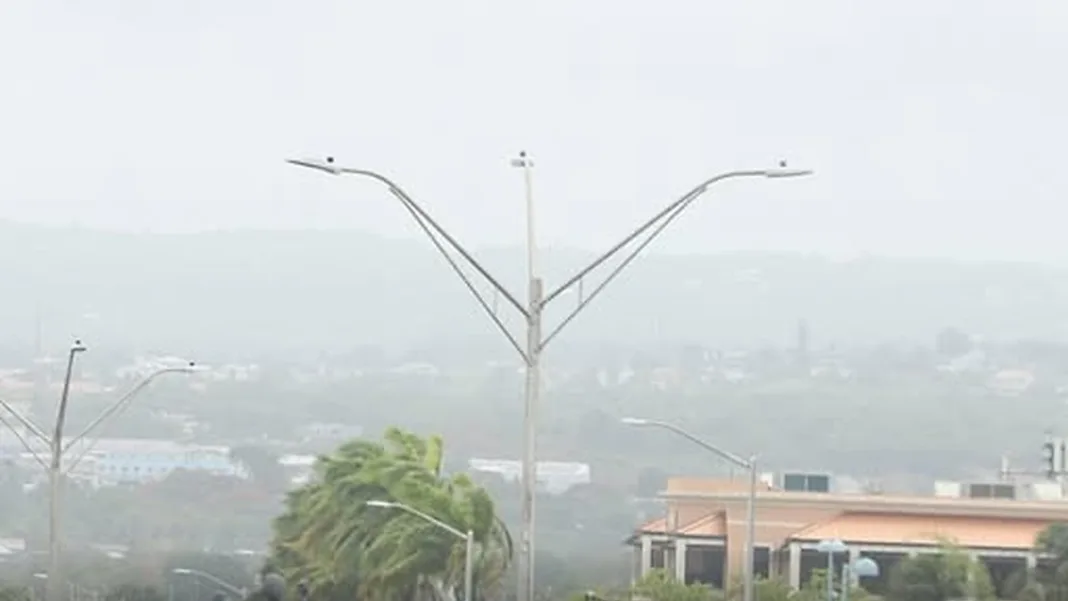 Saharan Dust Plume Over Barbados Finally Begins to Clear