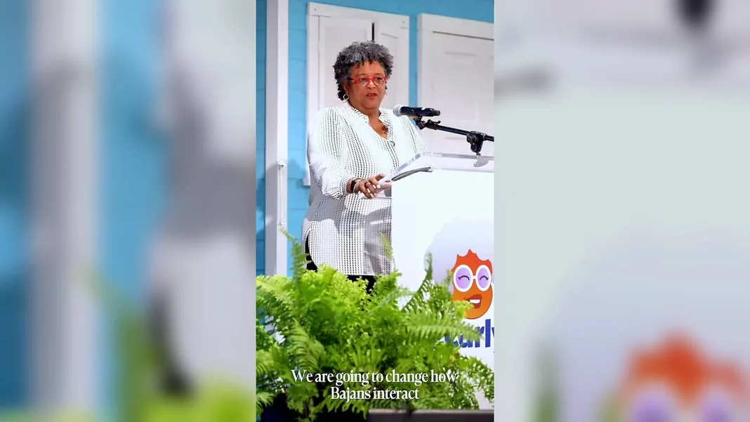 Mottley Launches Pearly App to Boost Citizen Engagement in Barbados