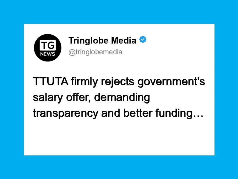 TTUTA Rejects Government’s Pay Offer as Tensions Rise Over Teacher Salaries