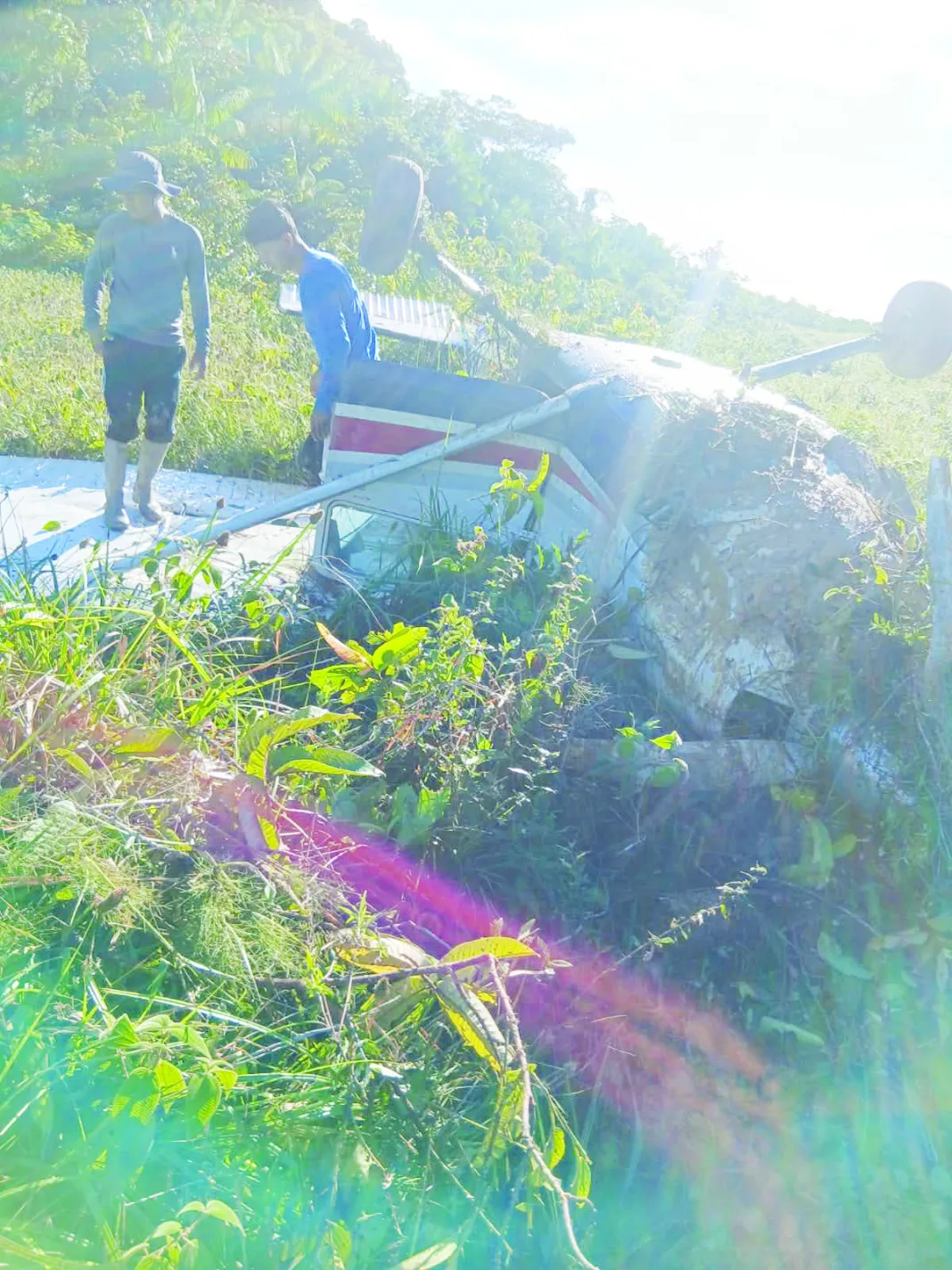 Guyana: Skylane Aircraft Crashes at Mazaruni; Pilot Sustains Minor Injuries