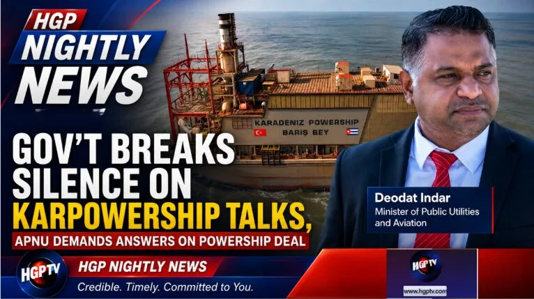 Guyana: Government Addresses Karpowership Contract Negotiations Amid Opposition Demands