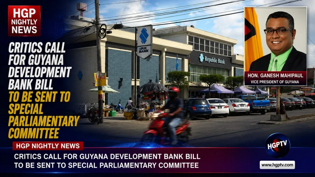 Guyana: Critics Call For Guyana Development Bank Bill To Be Sent To Special Parliamentary Select Committee
