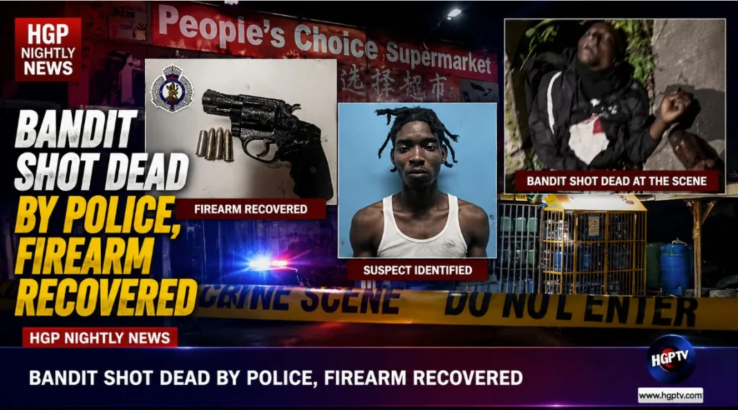 Guyana: Bandit Shot Dead By Police During Failed Supermarket Heist in Guyana