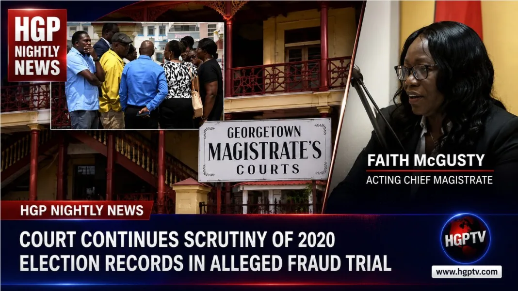 Guyana: Court Continues Scrutiny Of 2020 Election Records In Alleged Fraud Trial
