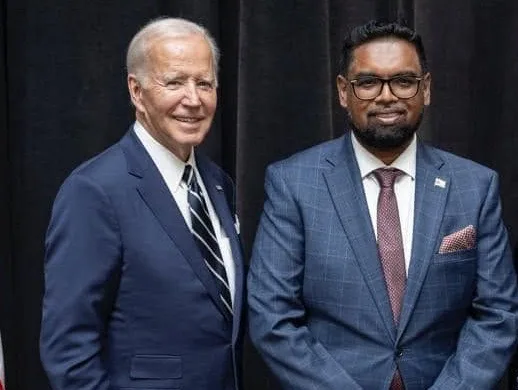 Guyana: Gifts from Guyana’s President to Biden Sent to US Archives