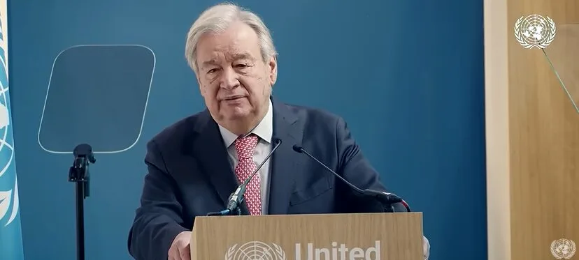 Guyana: Guterres Addresses Oil and Gas Industry Regarding Climate Crisis