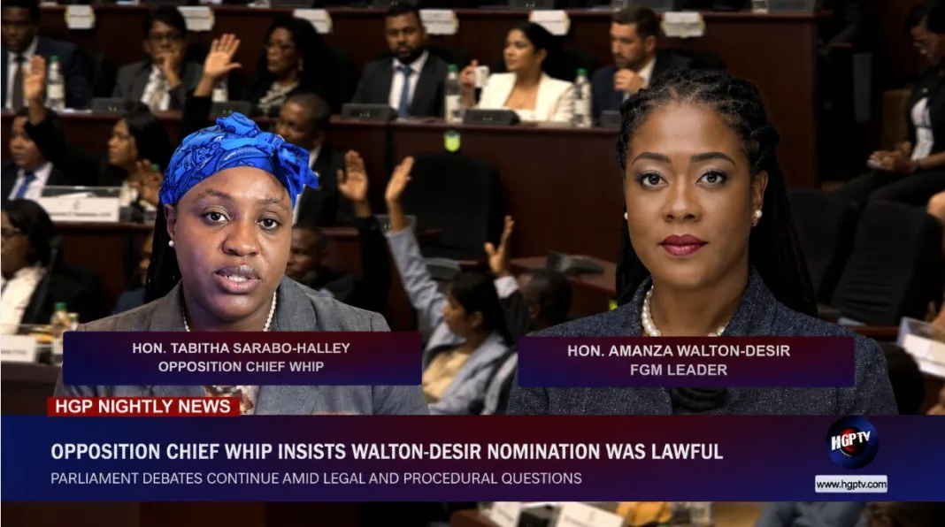 Guyana: Opposition Chief Whip Defends Walton-Desir Nomination